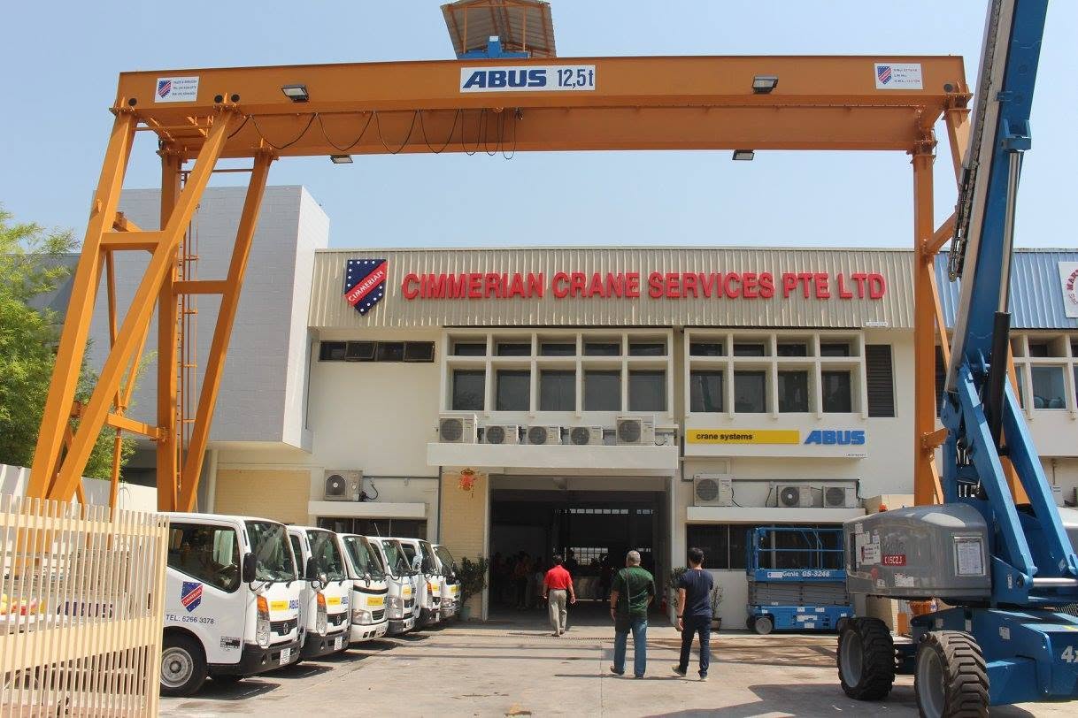 Cimmerian heavy-duty gantry crane setup